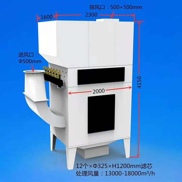 干式覆膜滤芯二级回收3